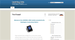 Desktop Screenshot of learninglinks.washk12.org