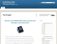 Tablet Screenshot of learninglinks.washk12.org